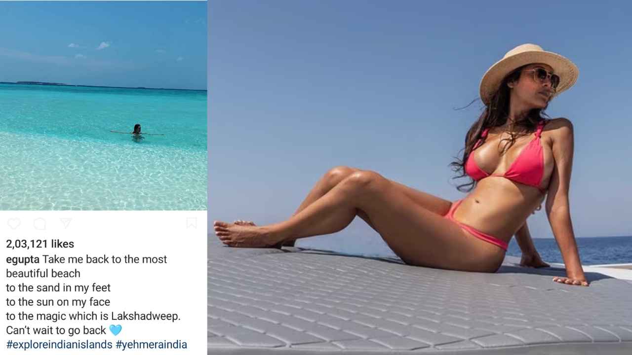 Lakshadweep के समुद्र में Esha Gupta बनी जलपरी, बोल्ड अंदाज से ढाया कहर, तारीफ में कह दी ऐसी बात