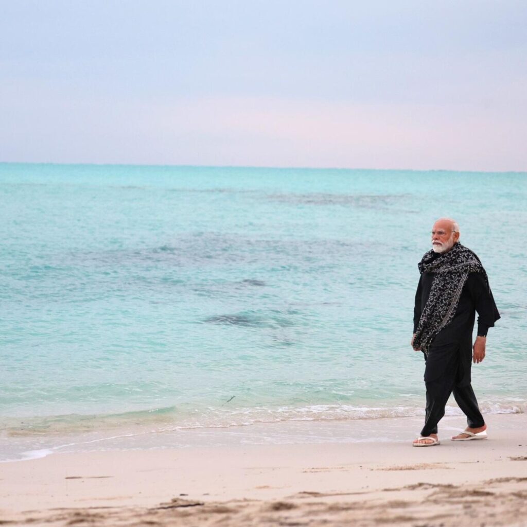 lakshadweep photo of pm modi