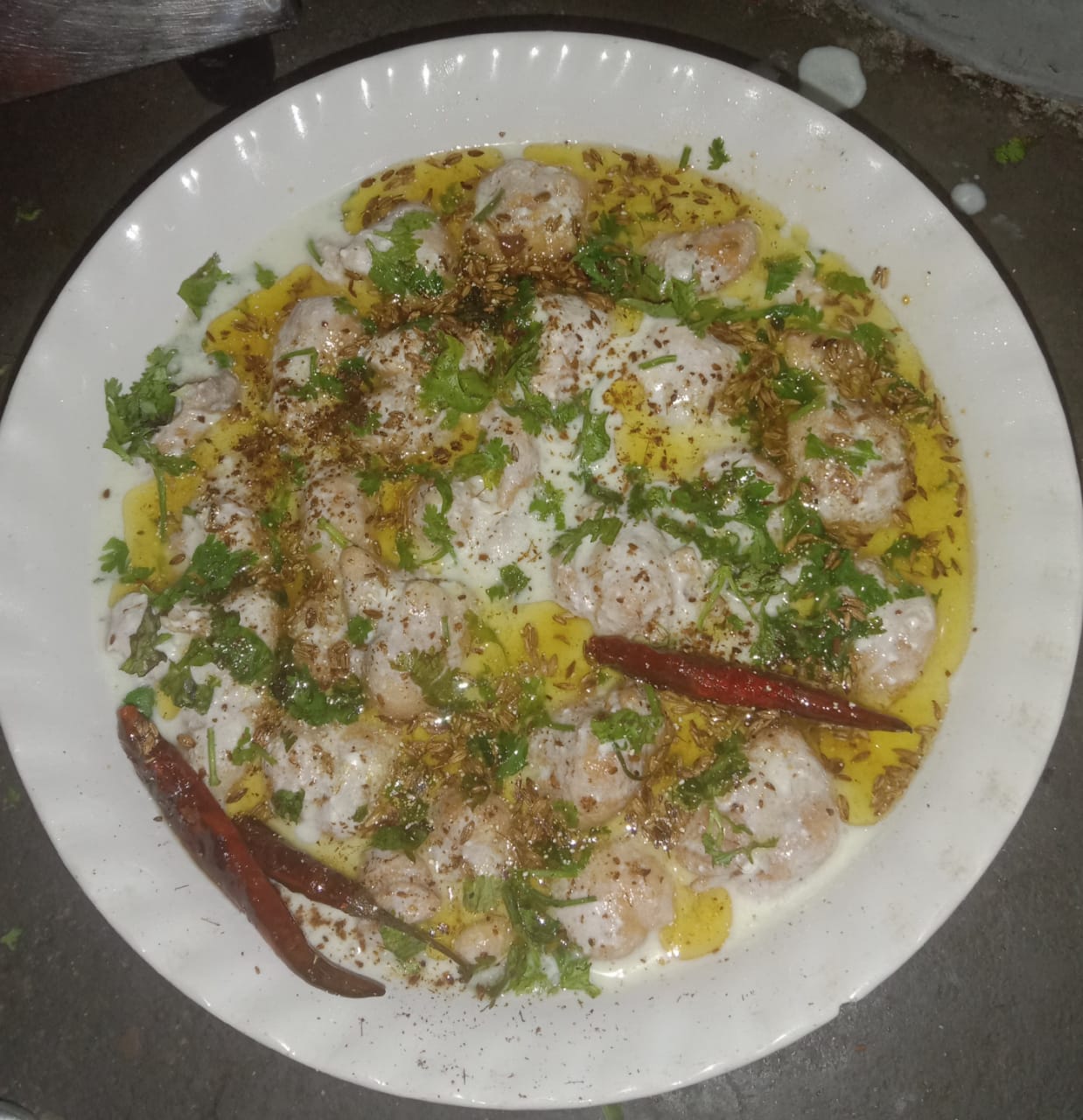 dahi phulki recipe