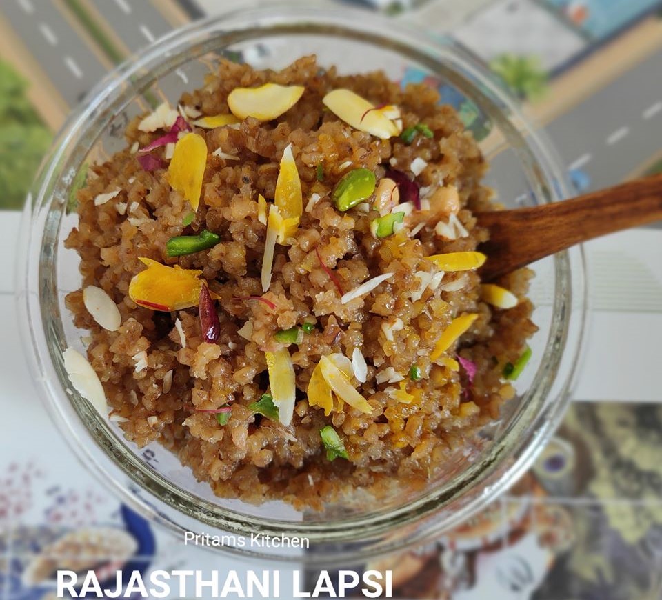 rajasthani lapsi recipe