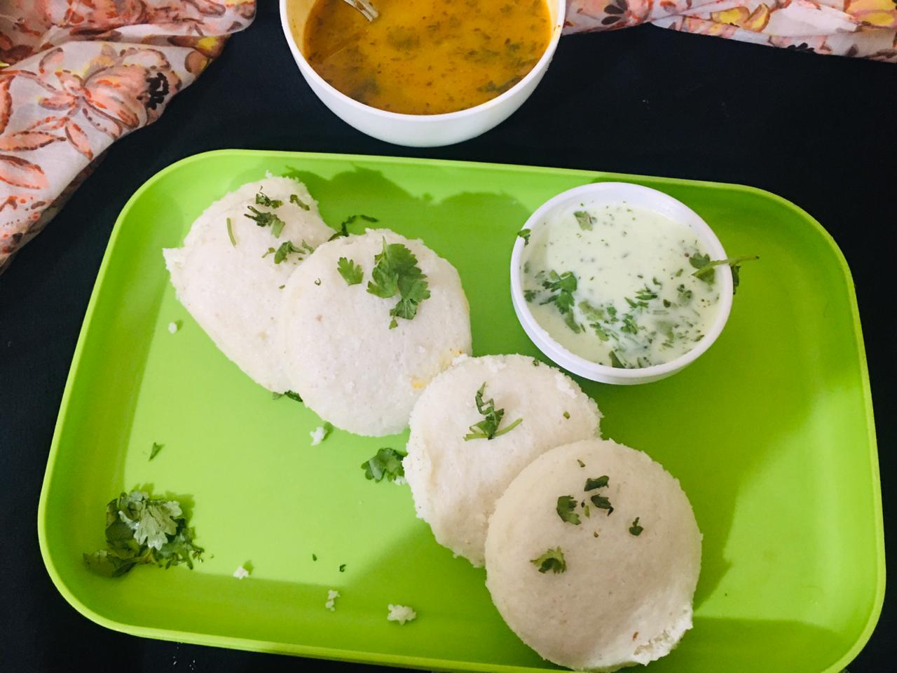 vrat idli sambhar recipe